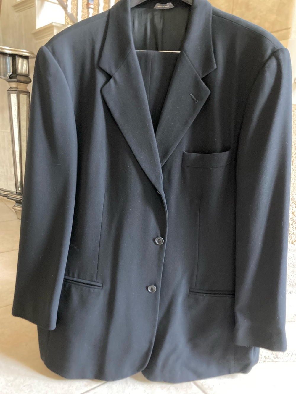 Classic Black Men’s Suit
